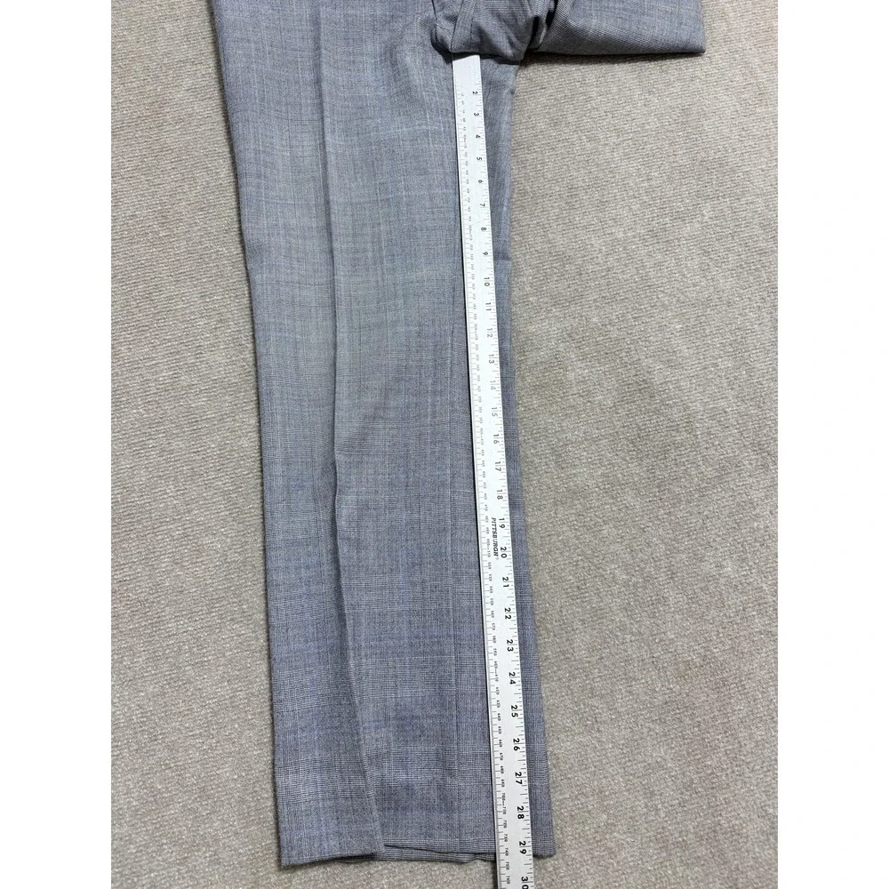 Vintage Anderson Little Suit Mens Medium Gray Wool Plaid 2 Piece Made USA 70s‎